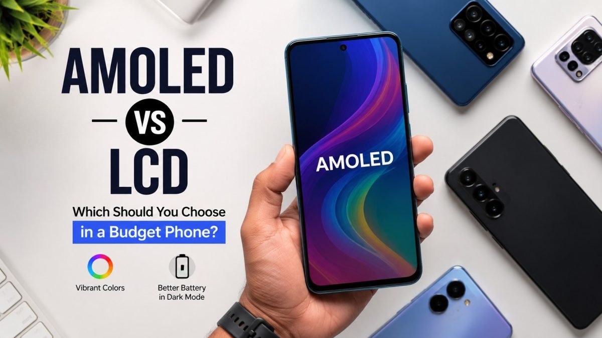 AMOLED vs LCD display comparison