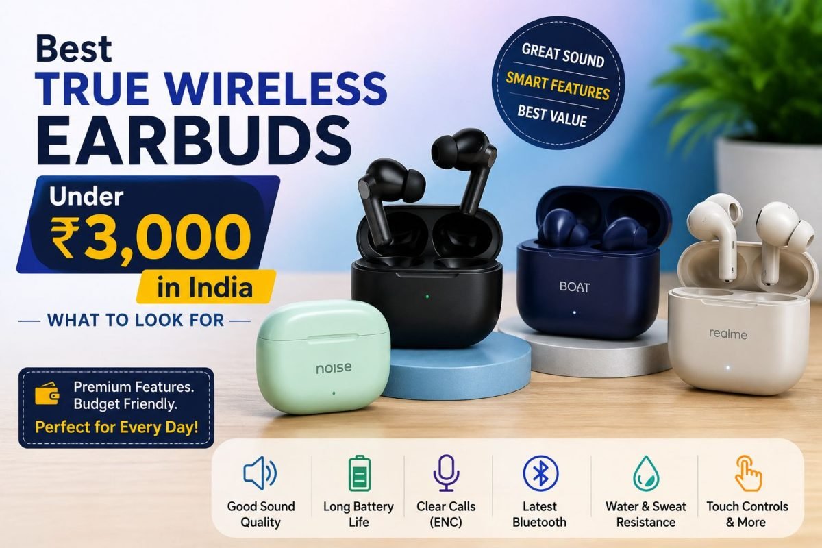 Best TWS earbuds under 3000 in India