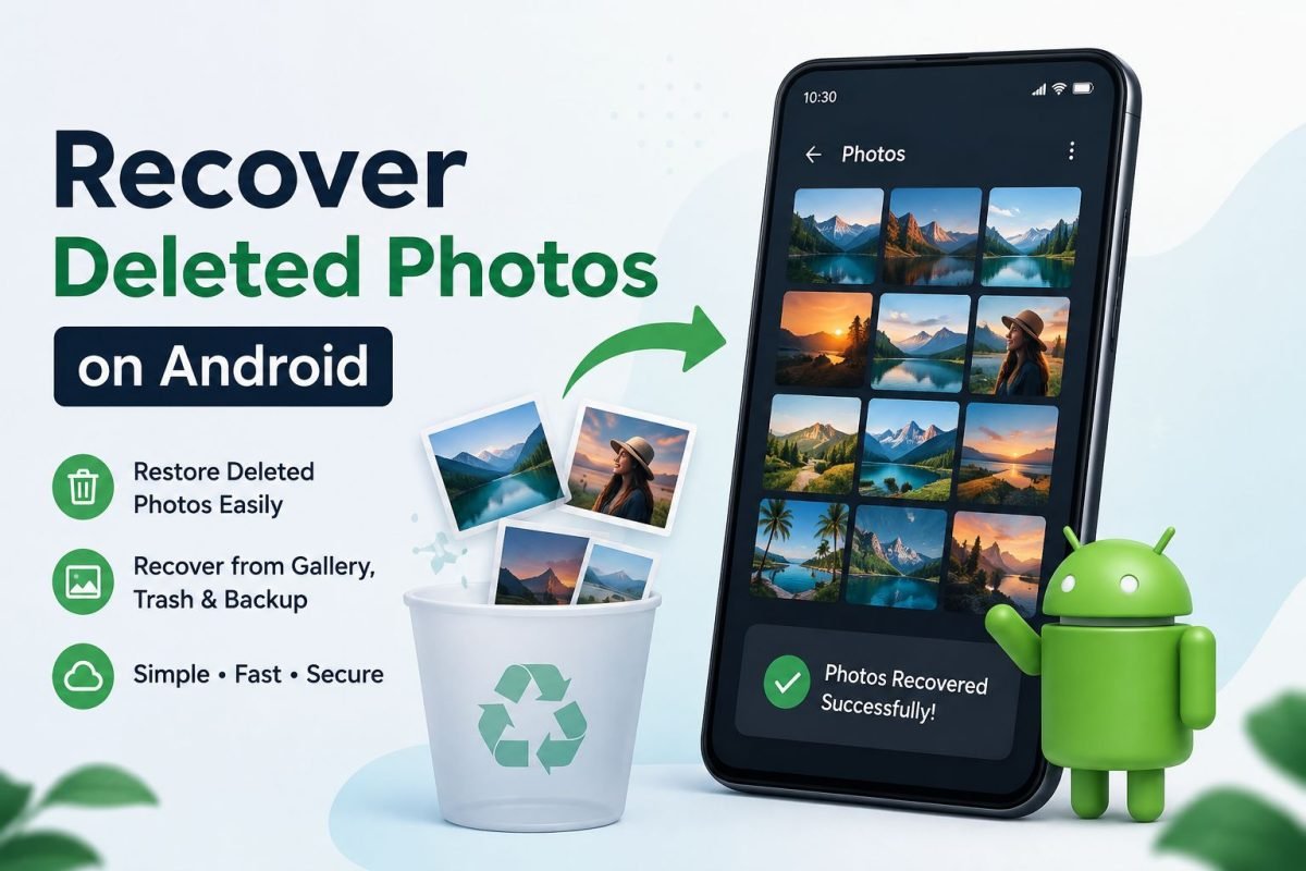 Recover deleted photos on Android