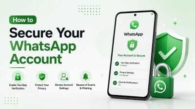 Secure your WhatsApp account