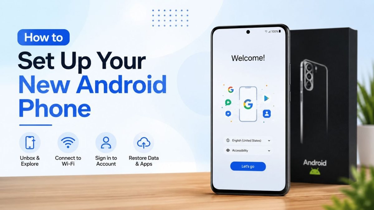 Set up a new Android phone properly