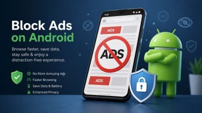 Block ads on Android