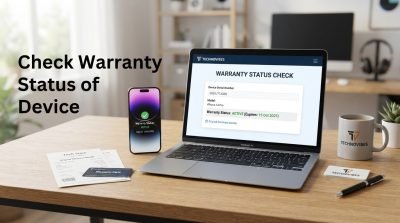 Check warranty status of a device