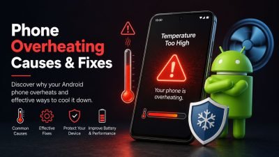 Phone overheating causes and fixes