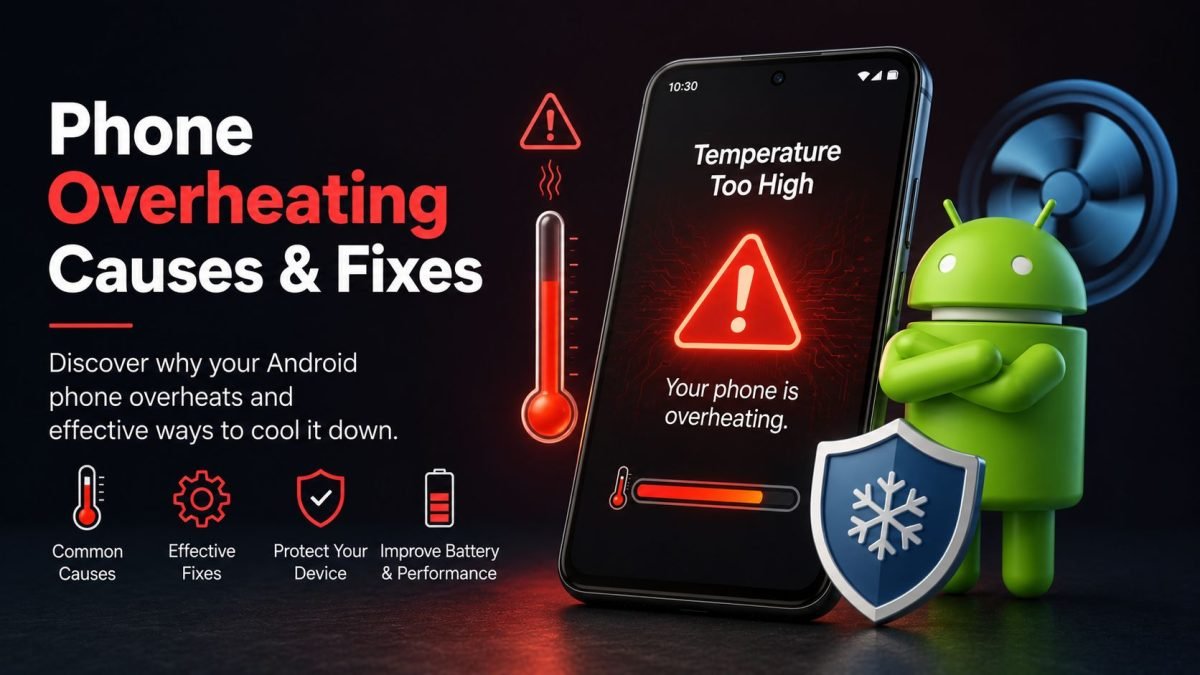 Phone overheating causes and fixes