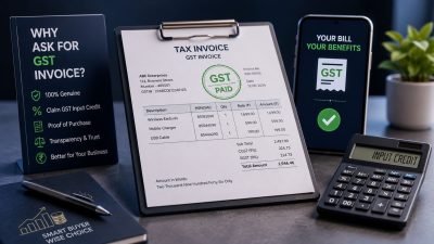 Why you should ask for a GST invoice