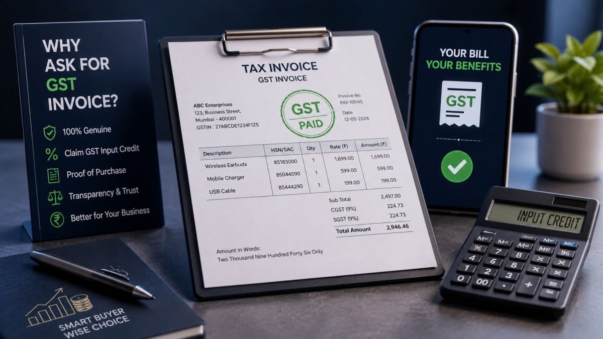 Why you should ask for a GST invoice